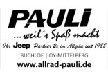 Pauli Offroad - weils Spass macht ...